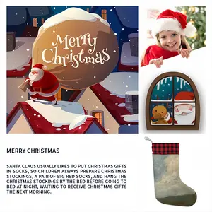 Big Cumulus Christmas Gift Socks