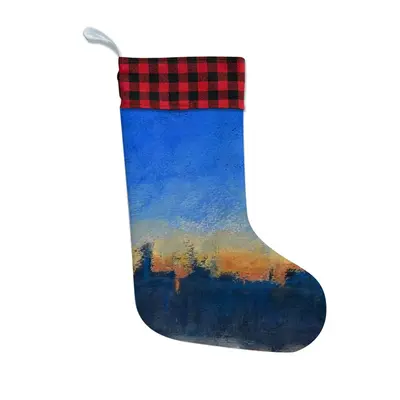 Sunset Cityscape Christmas Gift Socks