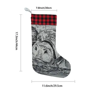 Kilroy Cow Christmas Gift Socks