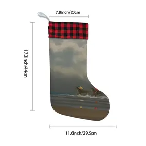 Beach With Riders Christmas Gift Socks