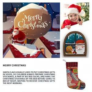 Smart Ad Christmas Gift Socks