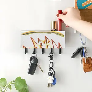 Calendar Page Wall Mounted Key Hook