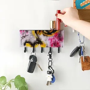 Ephemeral Face I Wall Mounted Key Hook