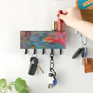 Alligator In Plastic River Wall Mounted Key Hook