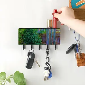 Backyard Fence Wall Mounted Key Hook