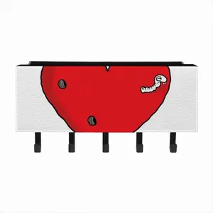 Love Worm Wall Mounted Key Hook