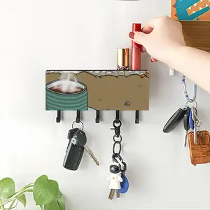 Espresso Hill Wall Mounted Key Hook