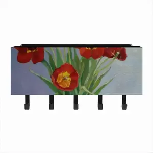 Tulips Wall Mounted Key Hook