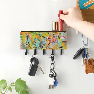 Good Vibes Leaks Wall Mounted Key Hook