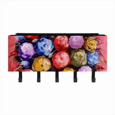 Beautiful Like Roses Wall Mounted Key Hook