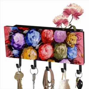 Beautiful Like Roses Wall Mounted Key Hook