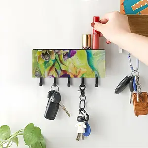 Tropical Splash Wall Mounted Key Hook