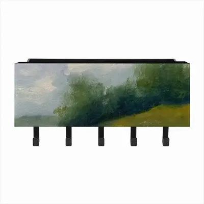 Countryside Impressionist Landscape No 2 Wall Mounted Key Hook