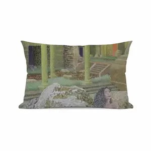 It Was Her Favorite Time Of Day Polyester Pillow (Rectangle, Multi-Size)