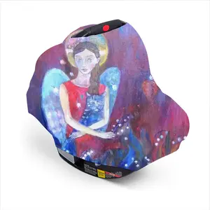 Angel With Cat Nursing Cover