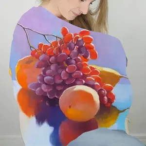 Still Life With Grapes Nursing Cover