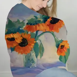 Sunflowers Nursing Cover