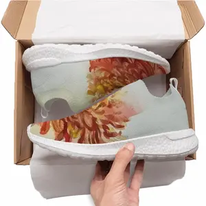 Men Autumn Flower Laceless Popcorn Shoes