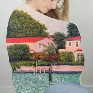 House With Red Roof Nursing Cover