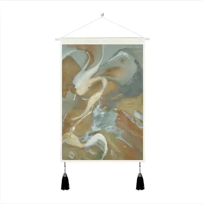 Bird Sea-Horse Tassel Hanging Picture