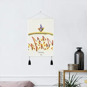 Calendar Page Tassel Hanging Picture