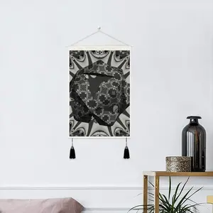 Kimono Tassel Hanging Picture