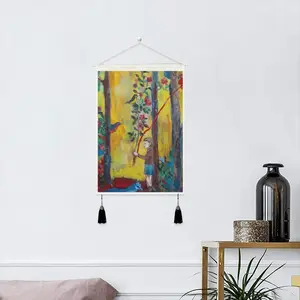 Angel Of Forest Tassel Hanging Picture