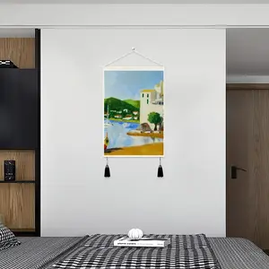 Cadaques (Spain) Tassel Hanging Picture