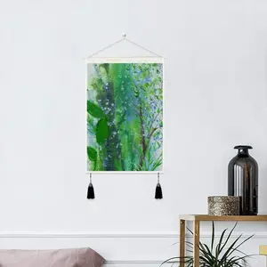 Twigs And Leaves Tassel Hanging Picture