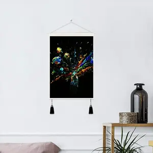 Dancing Cells K Tassel Hanging Picture