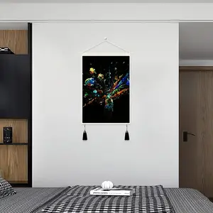 Dancing Cells K Tassel Hanging Picture