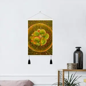 Cellular Universe X Tassel Hanging Picture