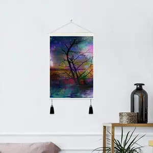 Hypnotic Universe Tassel Hanging Picture