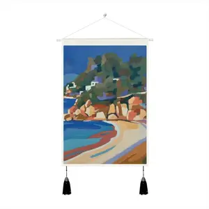 The Billionaires Cove In Cap Dantibes Tassel Hanging Picture