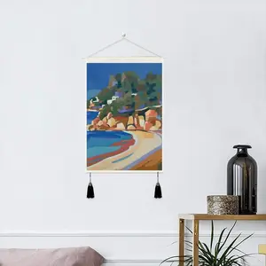 The Billionaires Cove In Cap Dantibes Tassel Hanging Picture