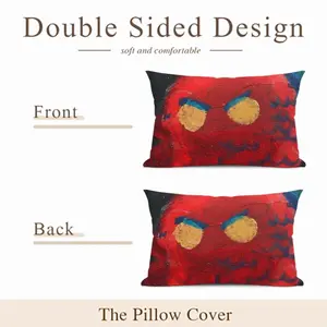 Derrida Bird Polyester Pillow (Rectangle, Multi-Size)