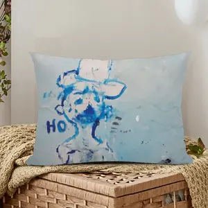 Ho The Pimp Polyester Pillow (Rectangle, Multi-Size)