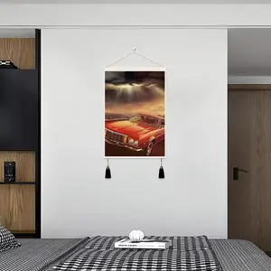 Primordial Highway Tassel Hanging Picture