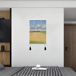 Boundless Field Tassel Hanging Picture