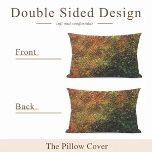 Golden Drops Polyester Pillow (Rectangle, Multi-Size)