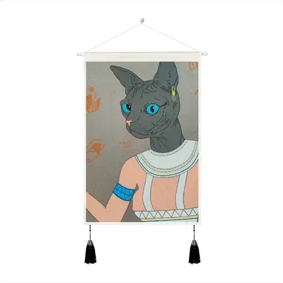 Bastet Tassel Hanging Picture