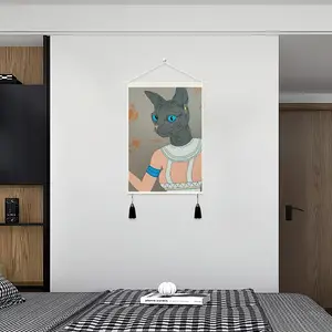 Bastet Tassel Hanging Picture