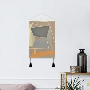 Unstable Balance Ii Tassel Hanging Picture