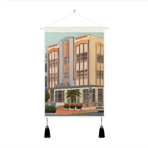 The Majestic Hotel South Beach Tassel Hanging Picture