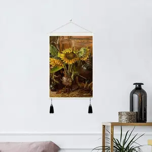 My Sunflowers Tassel Hanging Picture