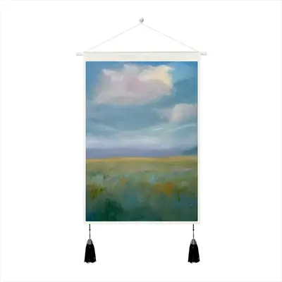 In The Meadow Tassel Hanging Picture