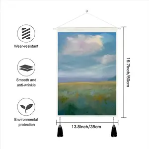 In The Meadow Tassel Hanging Picture