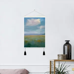 In The Meadow Tassel Hanging Picture