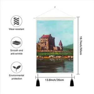 Fantasy Castle Tassel Hanging Picture