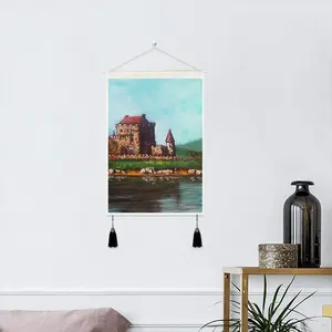 Fantasy Castle Tassel Hanging Picture